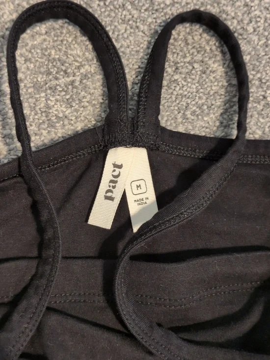 Pact Fit And Flare Midi Dress Black Medium - Picture 6 of 8